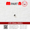 270 Ohms (0201)