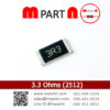 3.3 Ohms (2512)