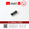 3.3 kOhms (1206)