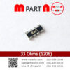 33 Ohms (1206)