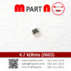 4.7 kOhms (0603)