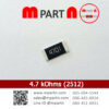 4.7 kOhms (2512)