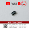 4.99 Ohms (0805)