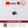 4.99 Ohms (0805)