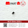 49.9 Ohms (0201)