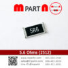 5.6 Ohms (2512)