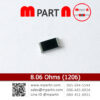 8.06 Ohms (1206)