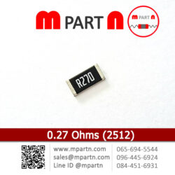 0.27 Ohms (2512)