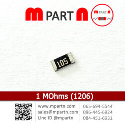 1 MOhms (1206)