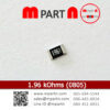 1.96 kOhms (0805)