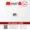 340 kOhms (1206)
