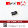 499 kOhms (2512)