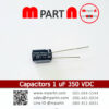 Capacitors 1 uF 350 VDC