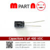 Capacitors 1 uF 400 VDC