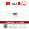 Capacitors 1 uF 50 VDC