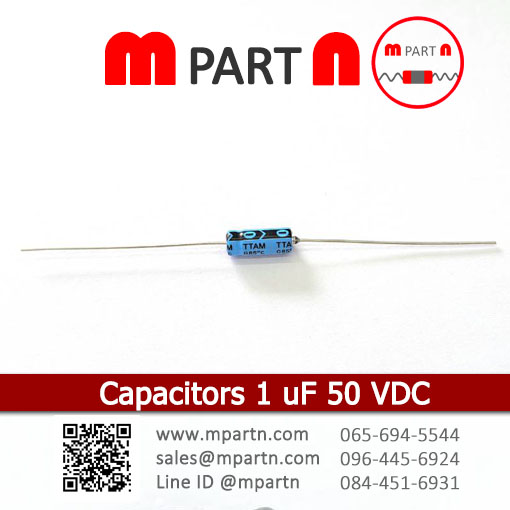 Capacitors 1 uF 50 VDC Capacitors 1 uF 50 VDC
