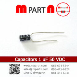 Capacitors 1 uF 50 VDC