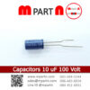 Capacitors 10 uF 100 Volt