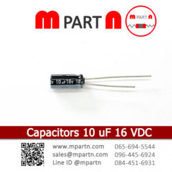 Capacitors 10 uF 16 VDC