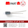 Capacitors 10 uF 16 Volt