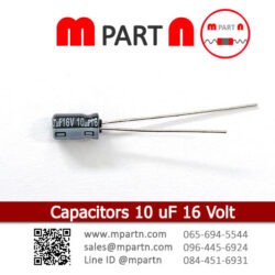 Capacitors 10 uF 16 Volt