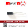Capacitors 10 uF 25 Volt