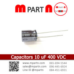 Capacitors 10 uF 400 VDC