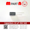 Capacitors 10 uF 450 Volt
