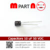 Capacitors 10 uF 50 VDC