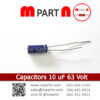 Capacitors 10 uF 63 Volt