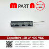 Capacitors 100 uF 400 VDC
