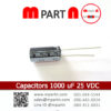 Capacitors 1000 uF 25 VDC