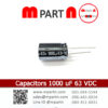 Capacitors 1000 uF 63 VDC