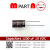 Capacitors 1200 uF 10 VDC