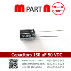 Capacitors 150 uF 50 VDC