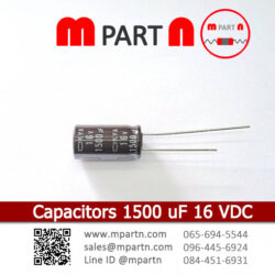 Capacitors 1500 uF 16 VDC