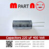 Capacitors 220 uF 400 Volt