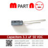 Capacitors 3.3 uF 50 VDC