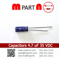 Capacitors 4.7 uF 35 VDC