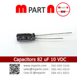 Capacitors 82 uF 10 VDC