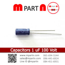 Capacitors 1 uF 100 Volt