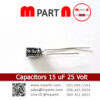 Capacitors 15 uF 25 Volt
