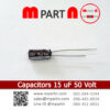 Capacitors 15 uF 50 Volt