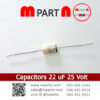 Capacitors 22 uF 25 Volt