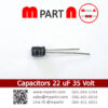 Capacitors 22 uF 35 Volt