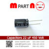 Capacitors 22 uF 450 Volt