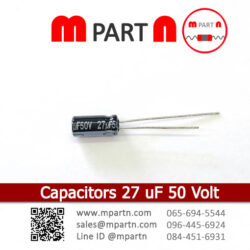 Capacitors 27 uF 50 Volt