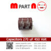 Capacitors 270 uF 450 Volt