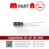 Capacitors 33 uF 35 Volt