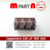 Capacitors 330 uF 400 Volt
